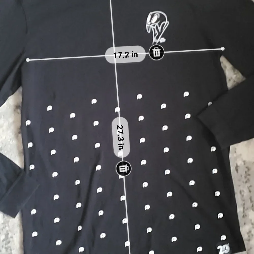 Nike Air Jordan Space Jam Shirt Sz Med Bugs Bunny w/Skull, 20th Anniversary